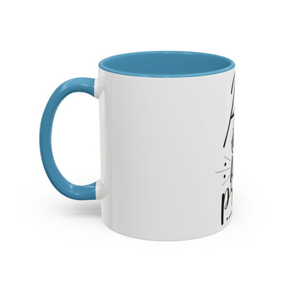 Rise Up and Pray Accent Coffee Mug – Inspirational Christian Coffee Cup