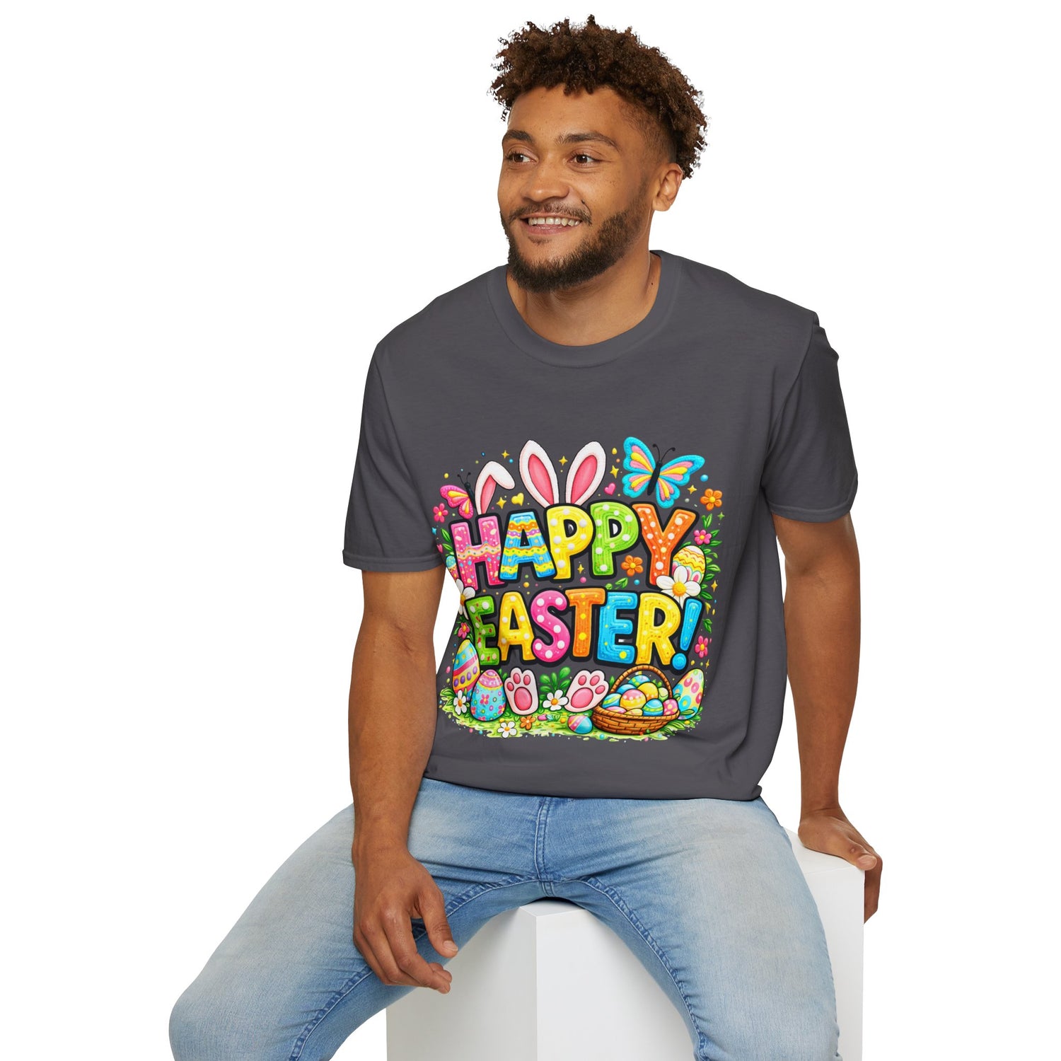 BGSM Easter Bunny "Happy Easter" T-Shirt