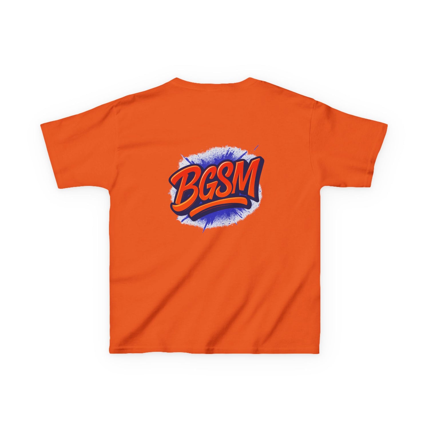 Kids Tee — "Rise Up and Pray" Christian Prayer Shirt with BGSM Back Logo