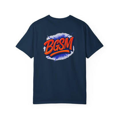 BGSM Zambia Heart Eagle T-Shirt — Patriotic Zambia Graphic Tee