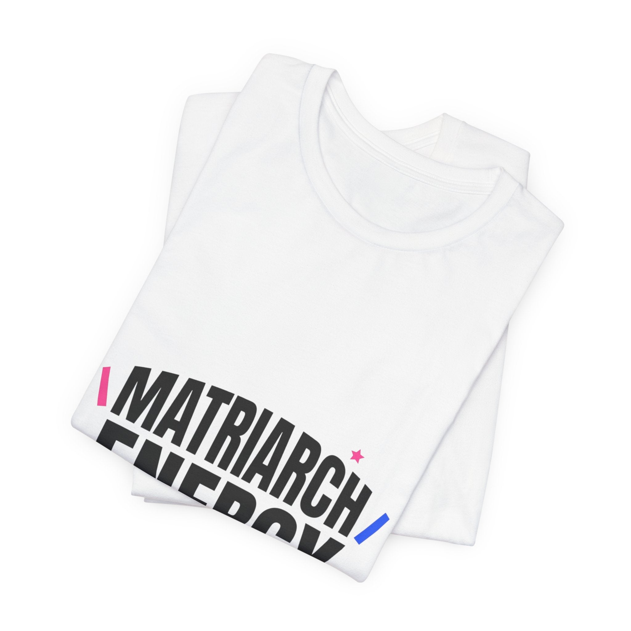 Matriarch Energy Tee | Mother’s Day minimalist mom shirt, typographic mama tee