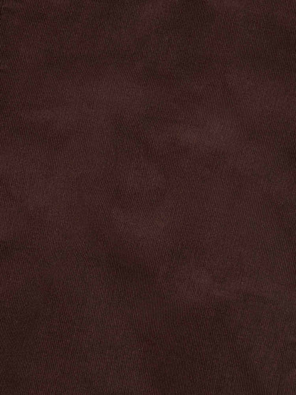 Micro Cord Button-Down Shirt in Java