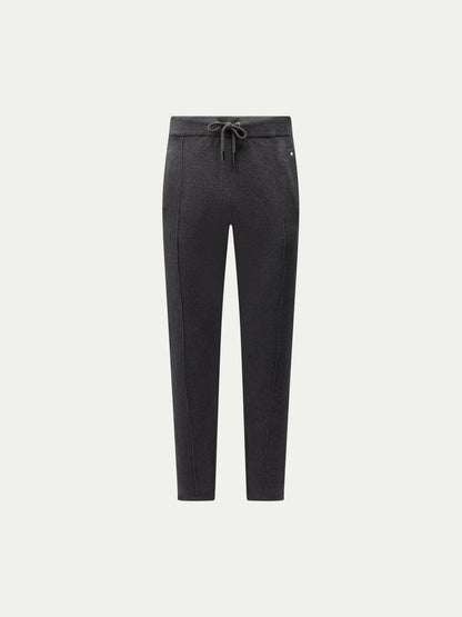 Milano Knit Jogger in Charcoal Grey