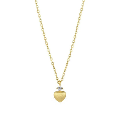 Heart Silver Necklace 💖