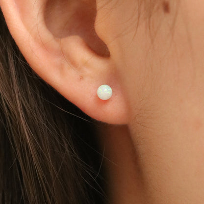 Opal studs