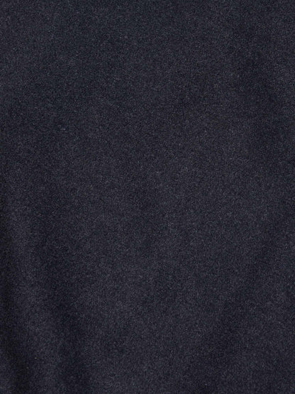 Wool Blend Padded Parka in Dark Sapphire Navy