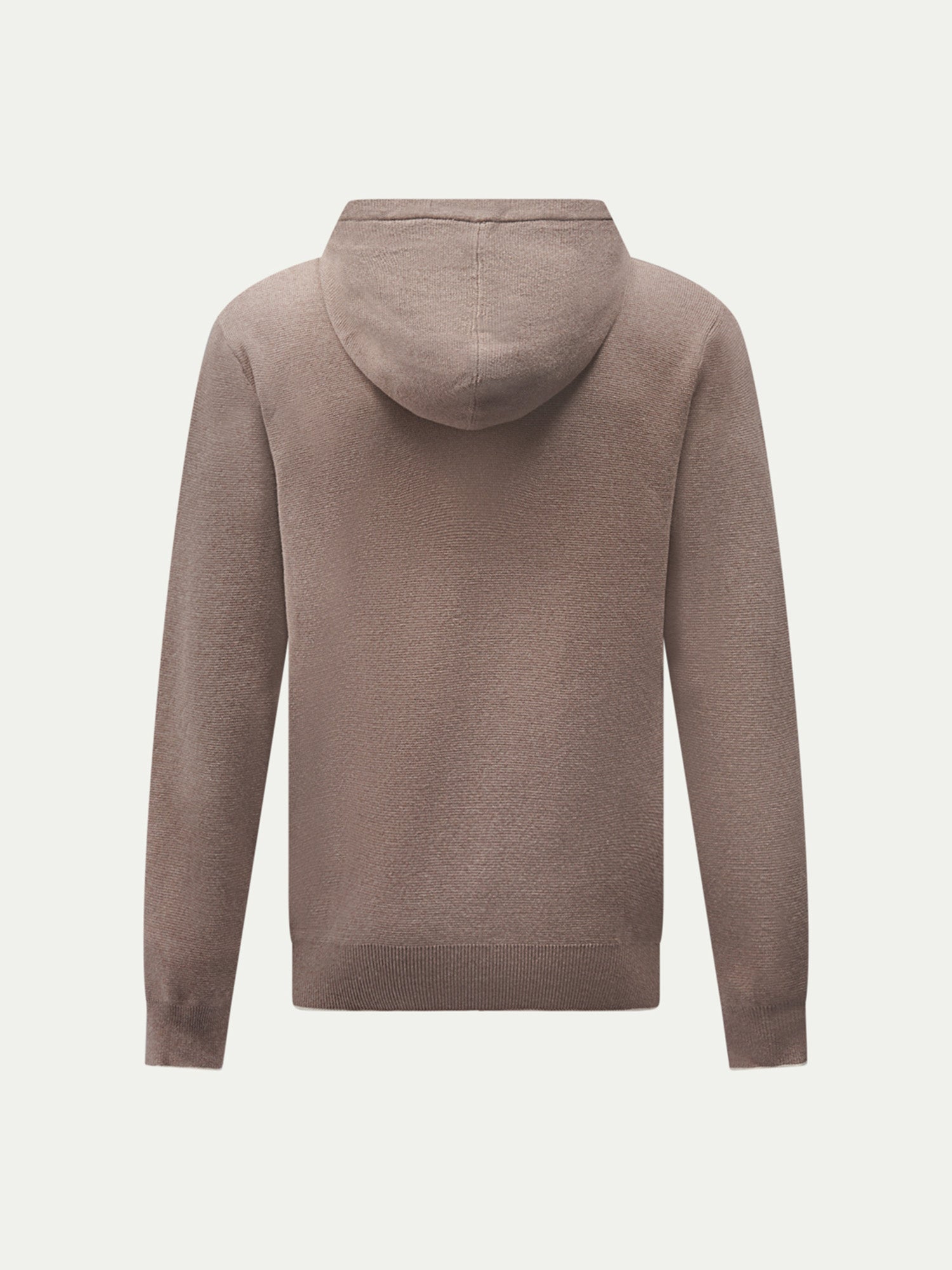 Milano Knit Zip Hoodie in Iron