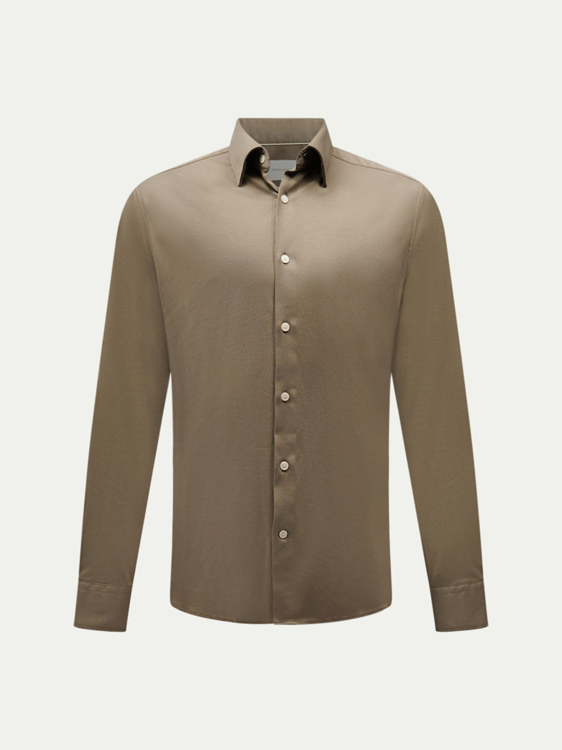 Jersey Hidden-Button Shirt in Sea Turtle