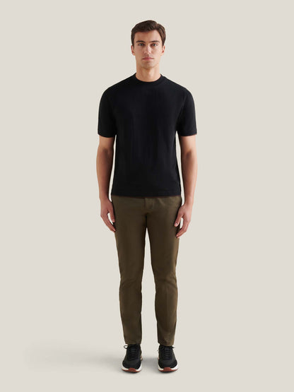 Burlington Double Layer T-Shirt in Black