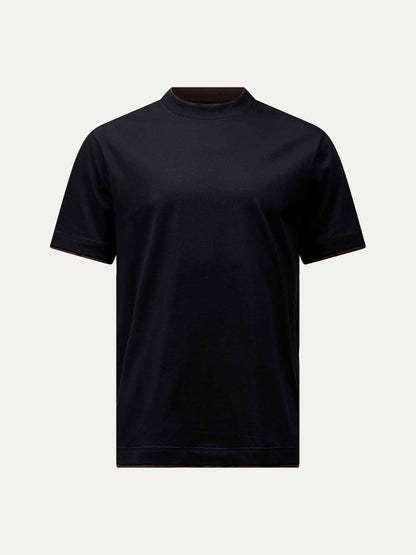 Burlington Double Layer T-Shirt in Black
