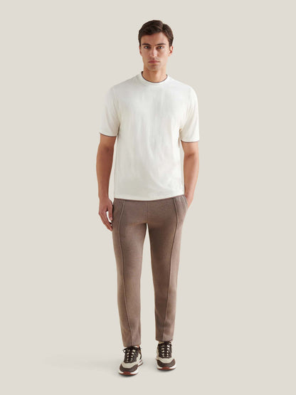 Burlington Double Layer T-Shirt in Egret